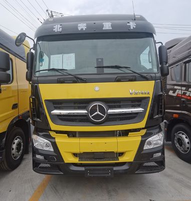 6X4 Beiben Tractor Trailer with Hydraulic Steering Tubeless Tires and ISO Accredited