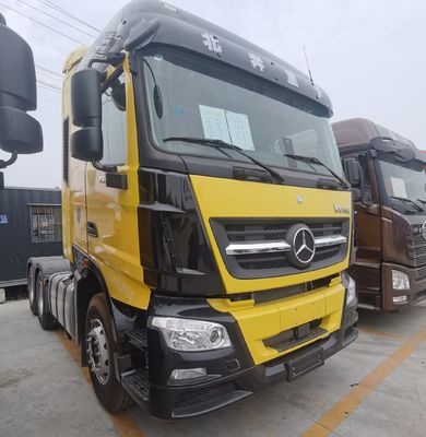 420HP Diesel Beiben Tractor Truck with Power Assistance and Hydraulic Steering System