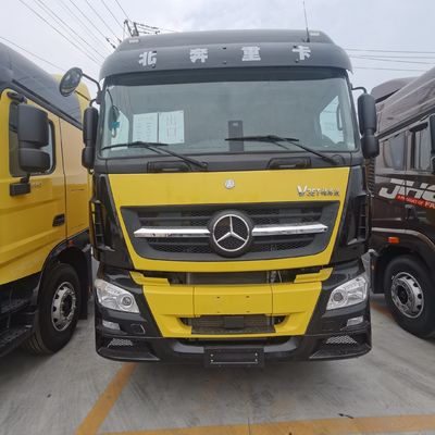 420HP Diesel Beiben Tractor Truck with Power Assistance and Hydraulic Steering System